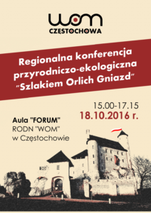 Regionalna konferencja "Szlakiem Orlich Gniazd"
