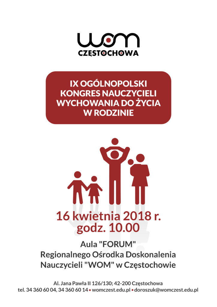 IX Polish National Congress of Pro-family Life Education Teachers