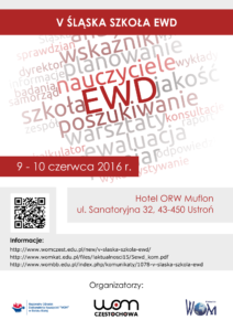 Vème Ecole EWD (valeur ajoutée dans l’éducation) de Silésie