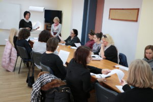 Atelier « Organisation d’un cours de polonais adaptée aux possibilités d’un élève avec hyperactivité motrice » fot.1