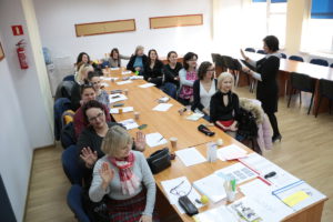 Atelier « Organisation d’un cours de polonais adaptée aux possibilités d’un élève avec hyperactivité motrice » fot.2